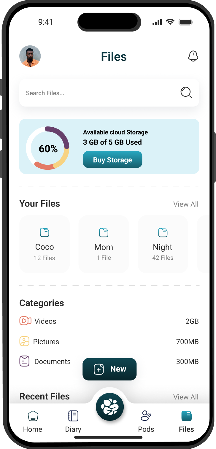ASKonnect Files screen
